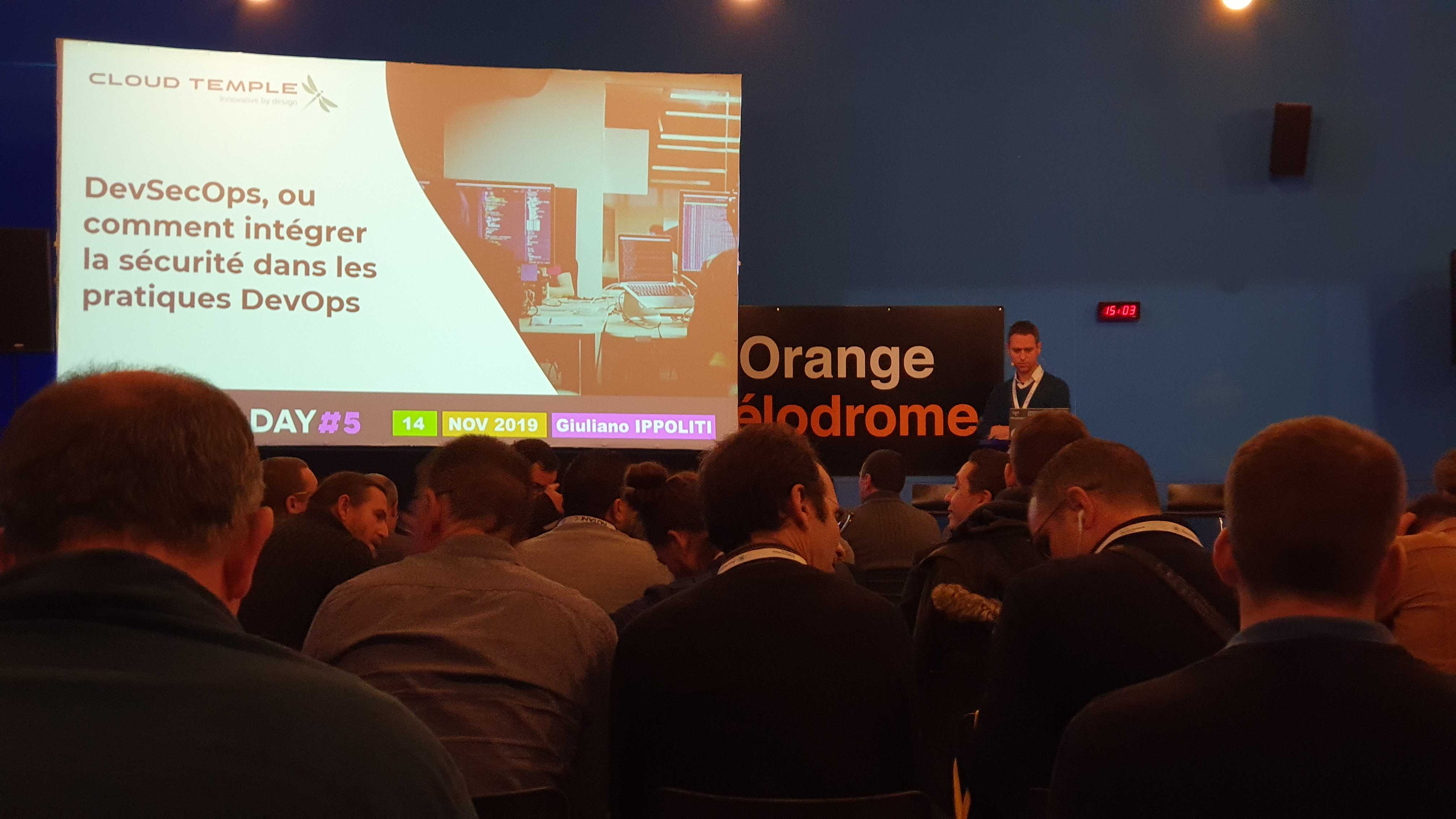 Giuliano IPPOLITI au Devops-Dday