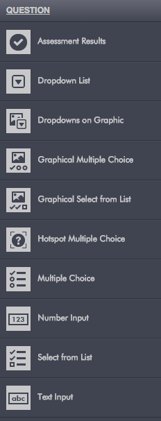 Gomo propose à nouveau des options avancées de présentation des images pour la fonctionnalité quiz, comme la sélection graphique par dropdown et choix multiple relatifs à des images.