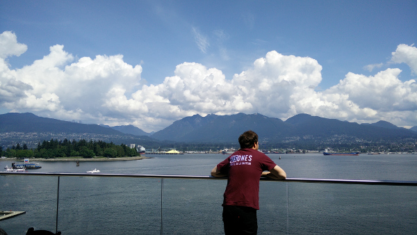 La montagne visible depuis les confs