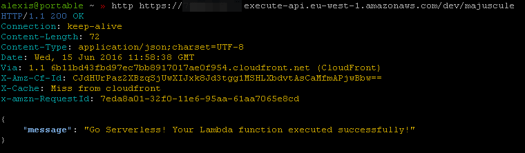 Amazon SERVERLESS LAMBDA 