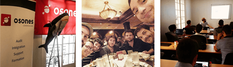 La Team Osones rue de Milan !